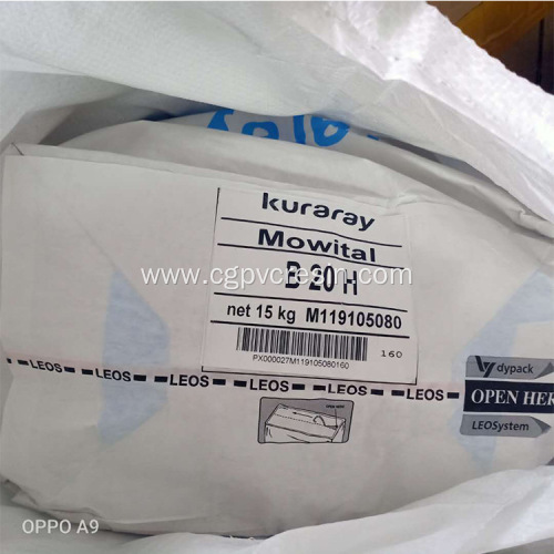Kuraray Pvb Resin B20H Polyvinyl Butyral Resin